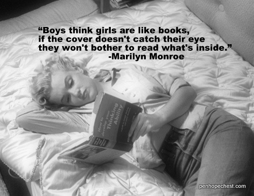 marilyn reading