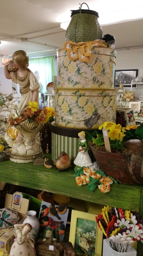 yellow and green Vintage Garden